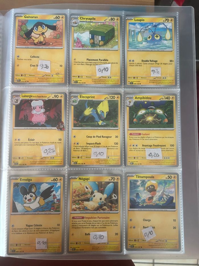 Carte Pokémon type électrique - photo numéro 9