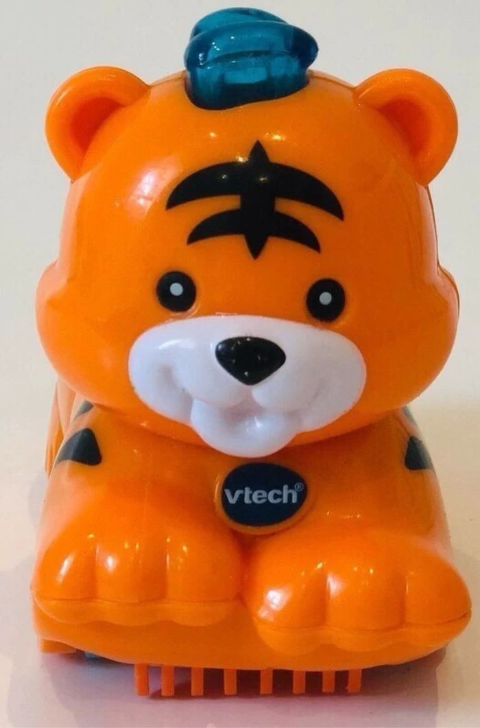 vtech tut tut animo gribouille le tigre à chatouilles zoo maxi jungle lion panda hippo super ferme jungle bateau garage animaux coq poule cabane magique niche chien copains bolides rare lot SOP77 - photo numéro 3