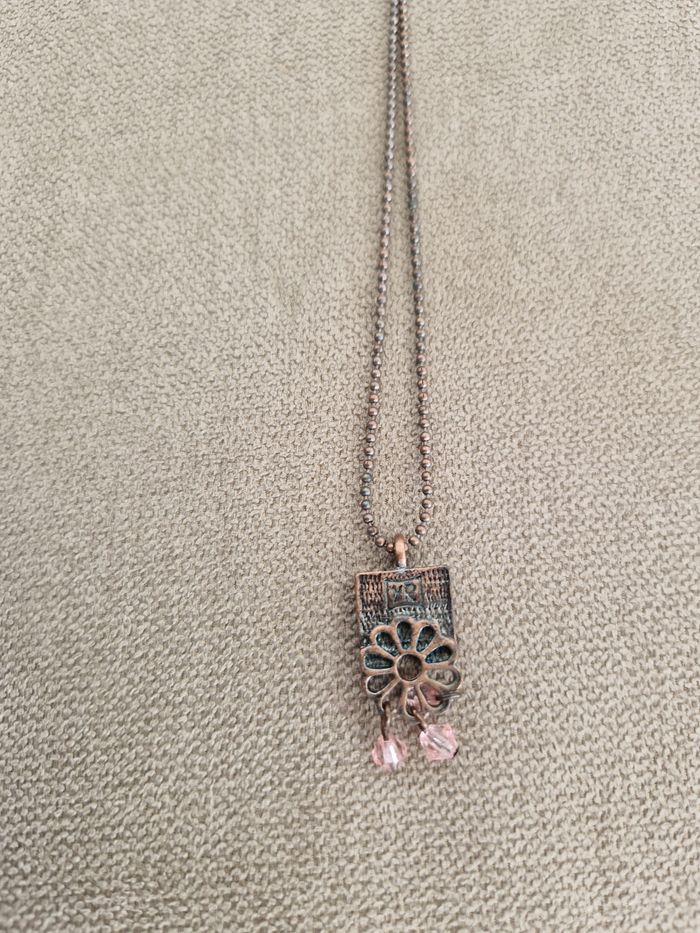 Collier avec motif avec perles roses - photo numéro 10