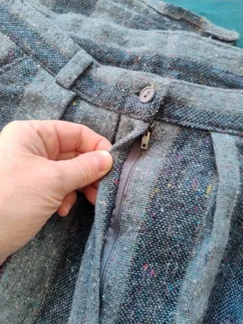 Jupe vintage avec poches
