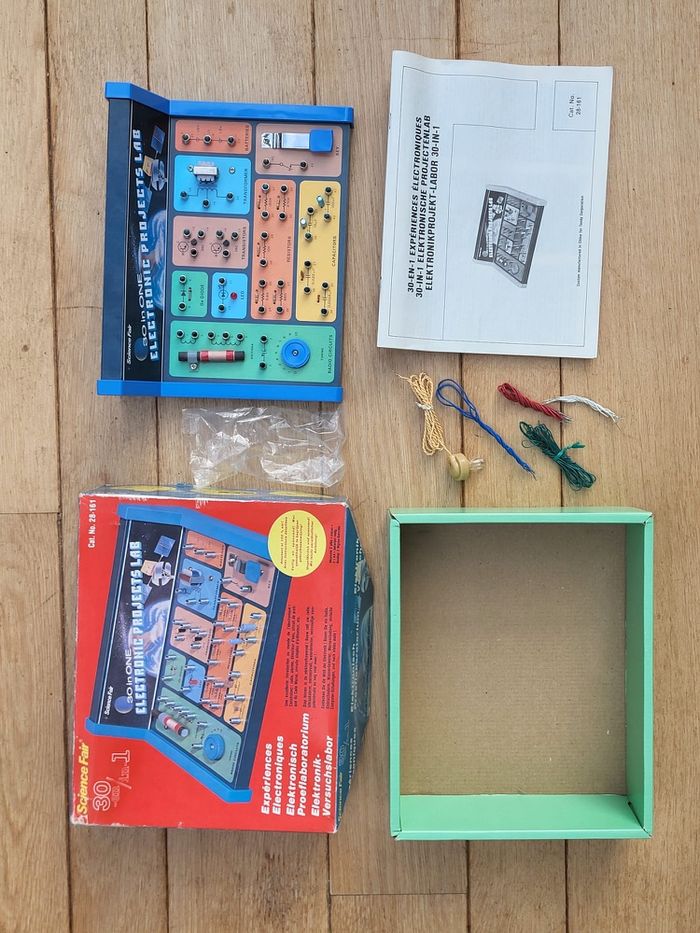 Vintage - Jeu d’expériences électroniques - photo numéro 2