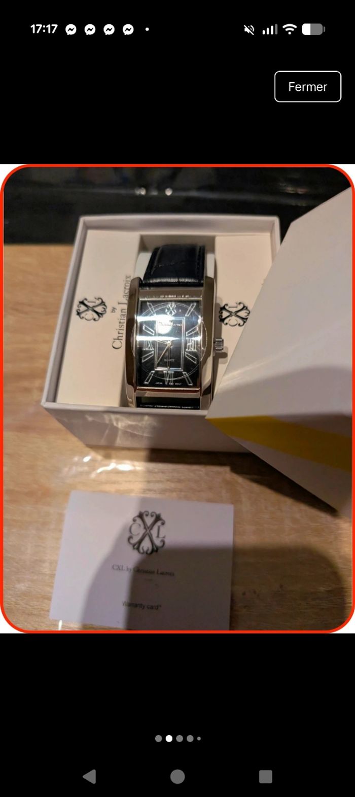 Montre CXL by Christian Lacroix - Neuve avec boîte - photo numéro 2