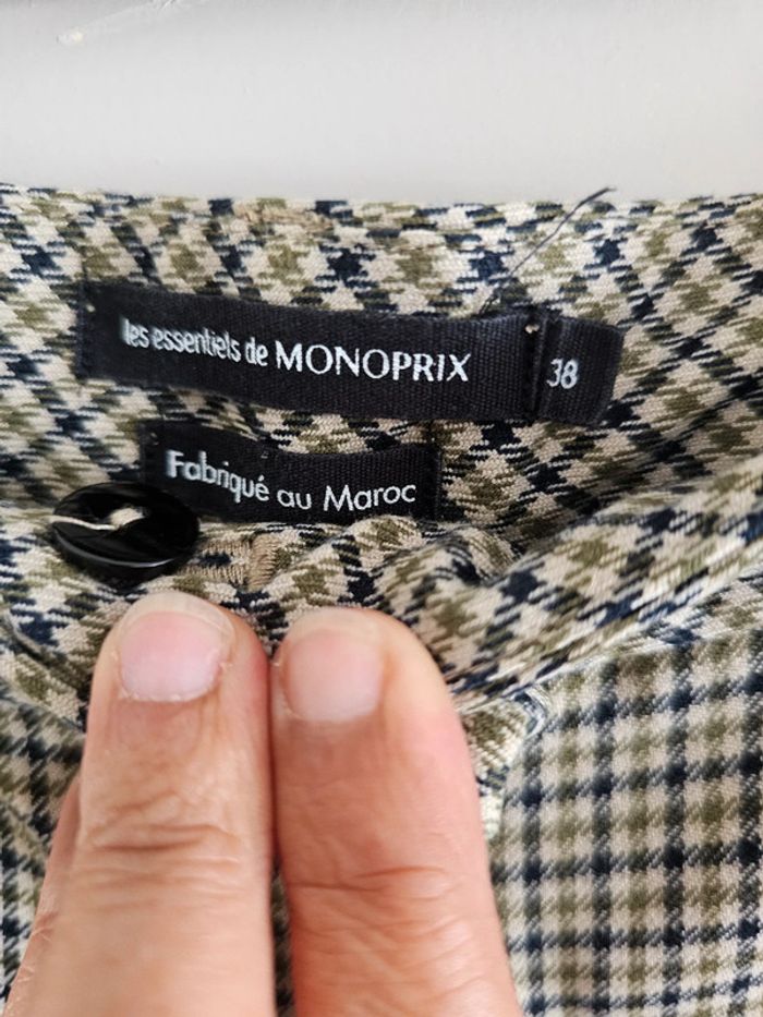 Pantalon motifs Monoprix Taille 38 - photo numéro 3