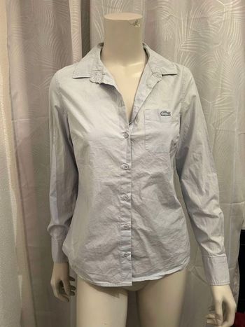 Chemise bleue claire Lacoste M 38