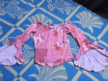 Joli haut 8 ans rose fille