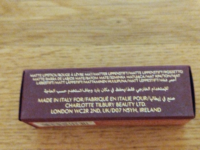 Charlotte tilbury matte revolution mark of a kiss - photo numéro 4