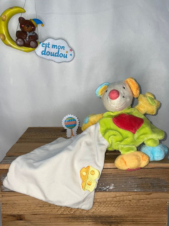 BCA06 doudou souris 🐭 baby club