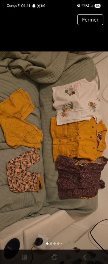 Ensemble 5 pcs sergent major 6 ans