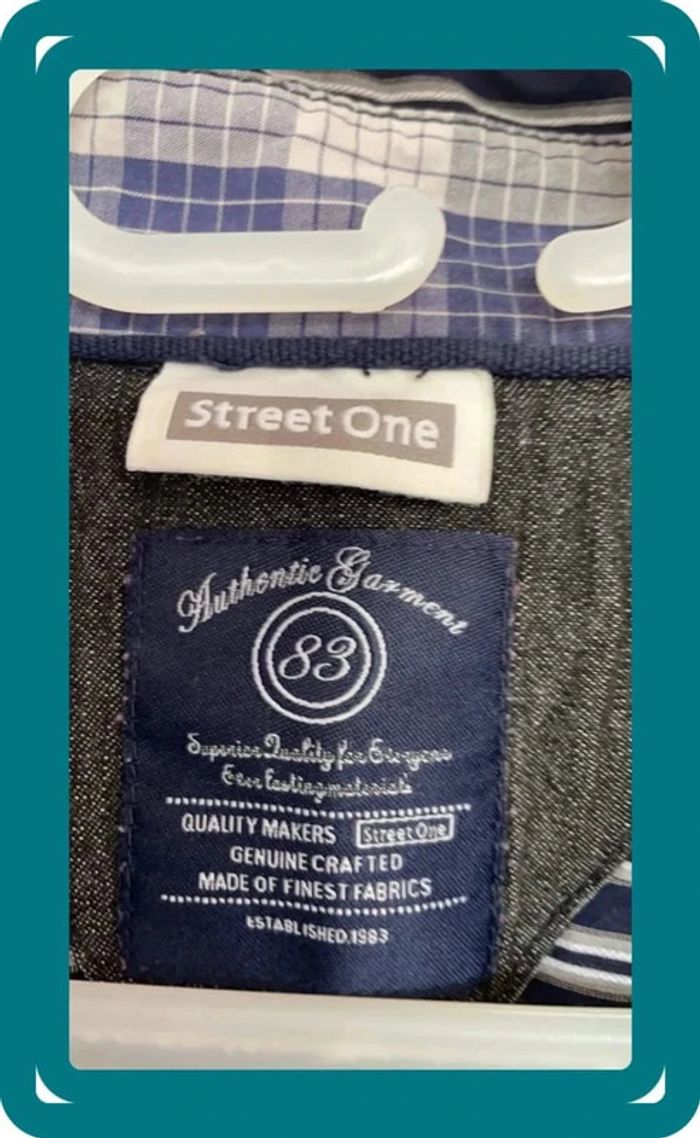 Chemise marine rayure - photo numéro 2