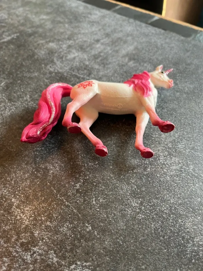Licorne jument mandala rose schleich - photo numéro 5
