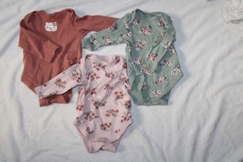 Lot bodies manches longues