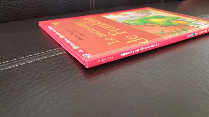 Livre " Le mensonge de Franklin " , collection la bibliothèque Hachette des Petits. - photo numéro 3