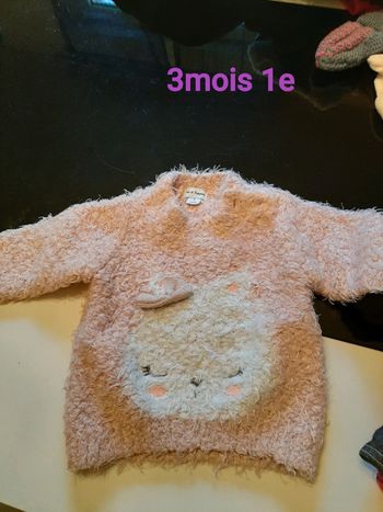 Pull 3mois fille