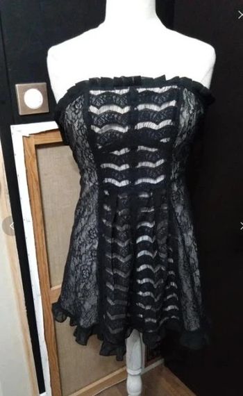 Robe ou tunique bustier retro cocktail neuve t 38