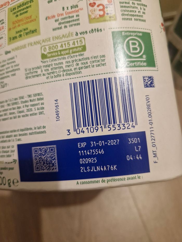 Blédilait croissance (neuf) - photo numéro 3