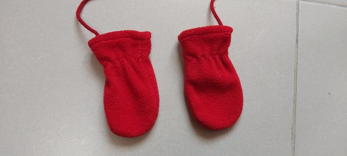 Mouffle avec cordon 12/18 mois - photo numéro 3