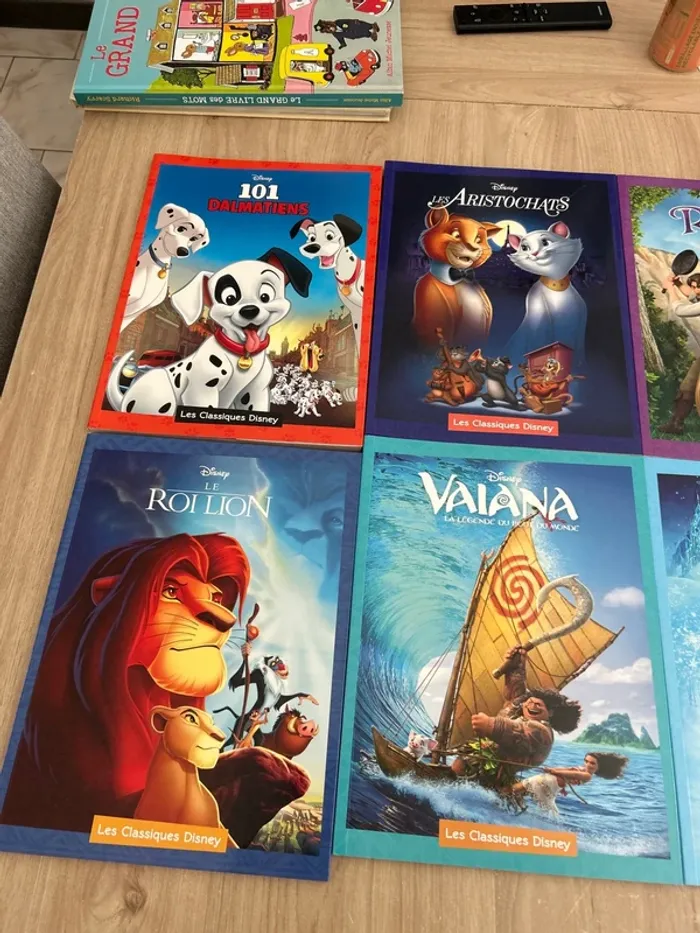 Lot de 6 livres Disney - photo numéro 2