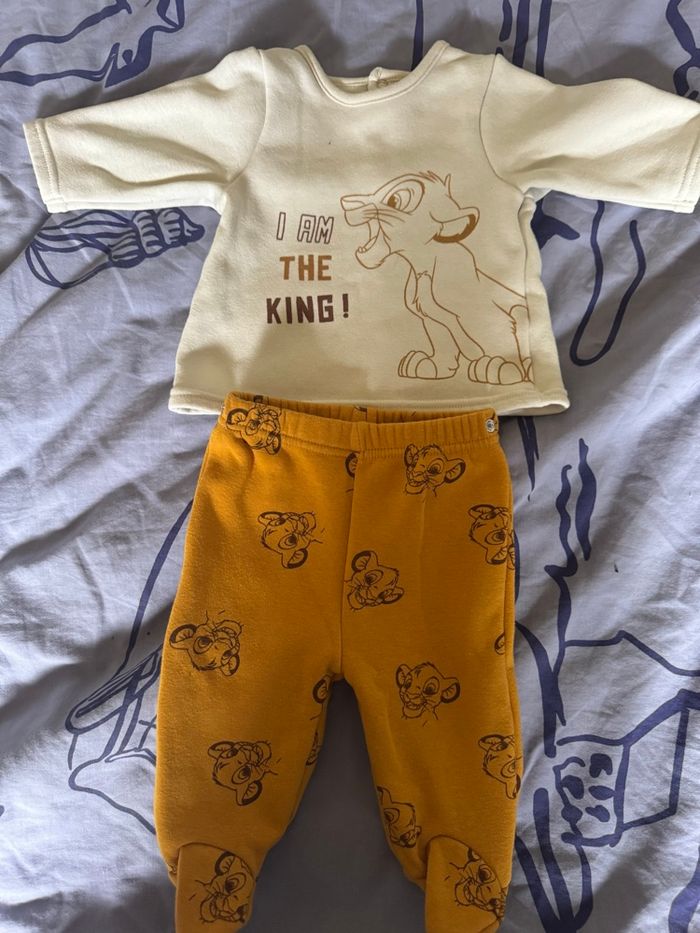Ensemble le roi lion taille 3 mois - photo numéro 2