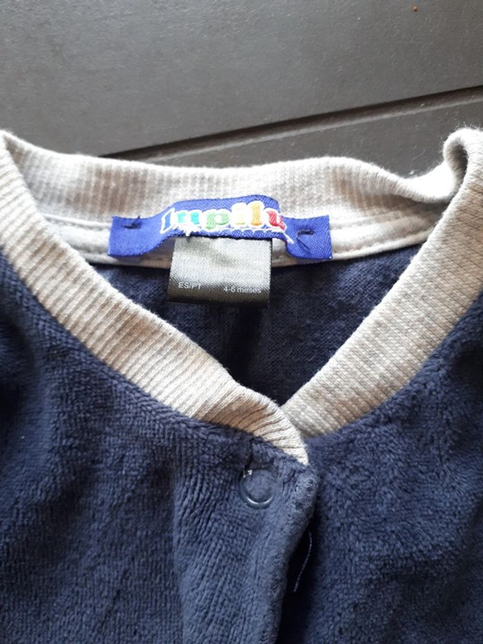 Grenouillère velours lupilu 6 mois - photo numéro 3