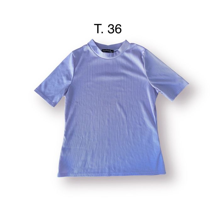 Boohoo T-shirt Lila Taille 36
