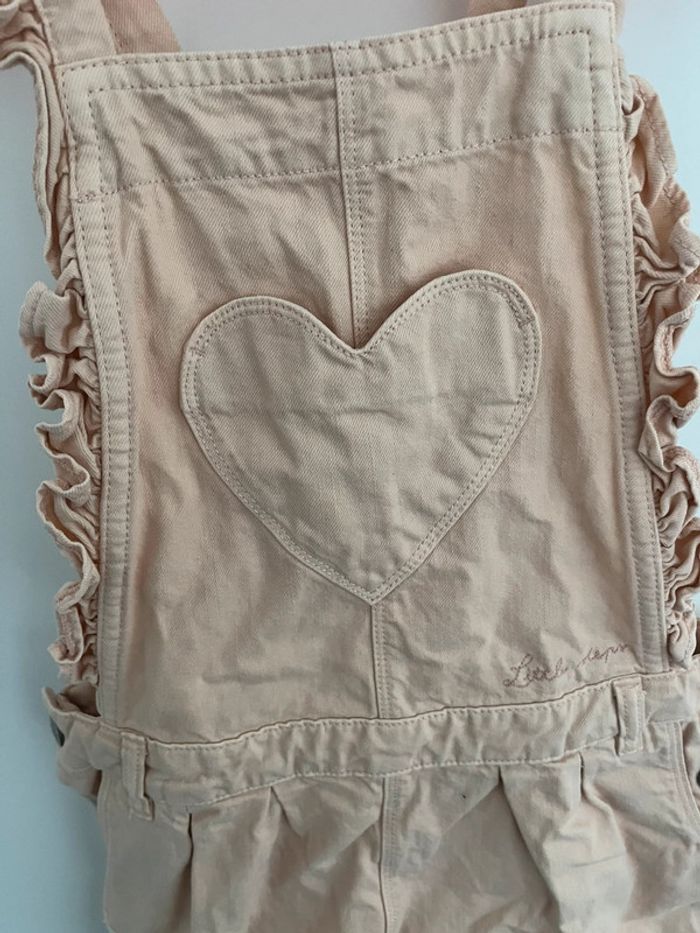 Robe salopette vieu rose Kiabi 10ans - photo numéro 3