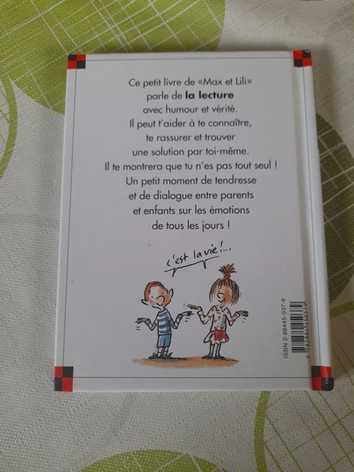 Ainsi va la vie : max n'aime pas lire - photo numéro 2