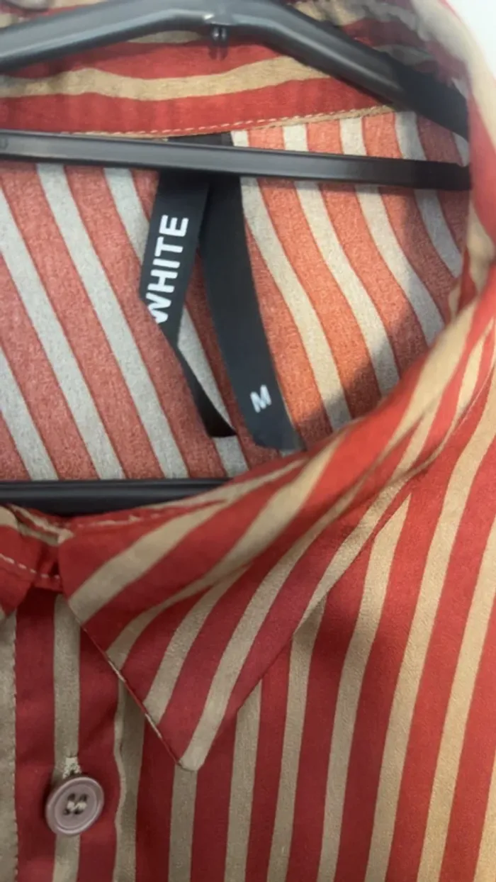 Chemise Hangar 86 Bordeaux et doré - photo numéro 2