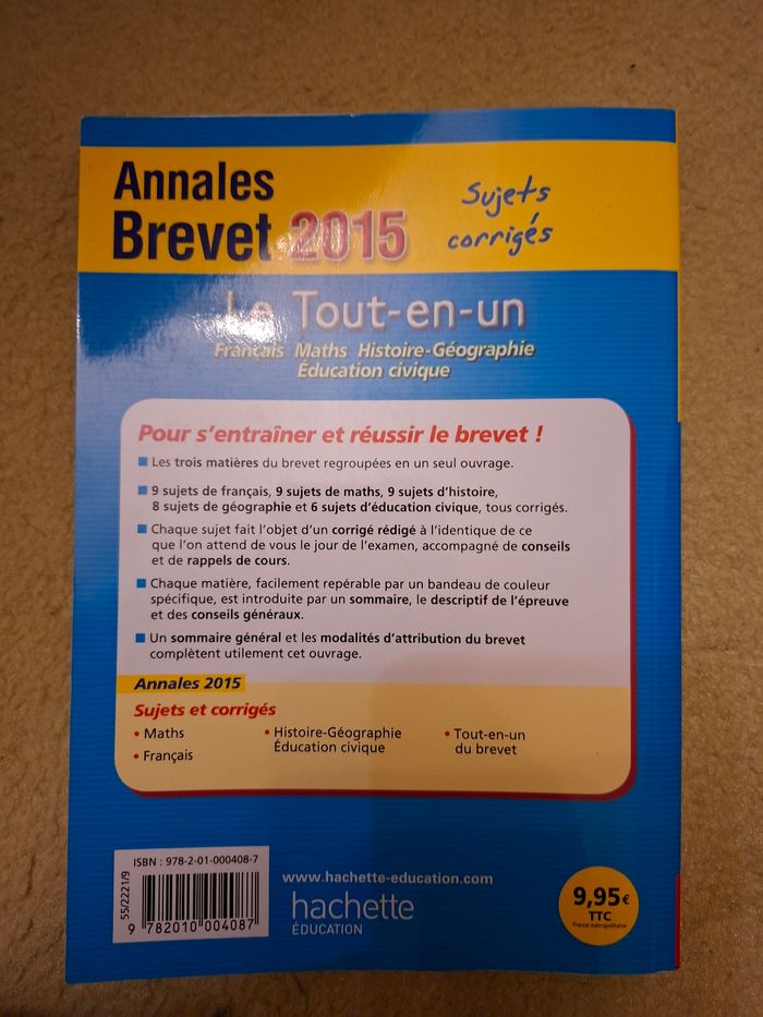 Annales brevet tout en un - photo numéro 2