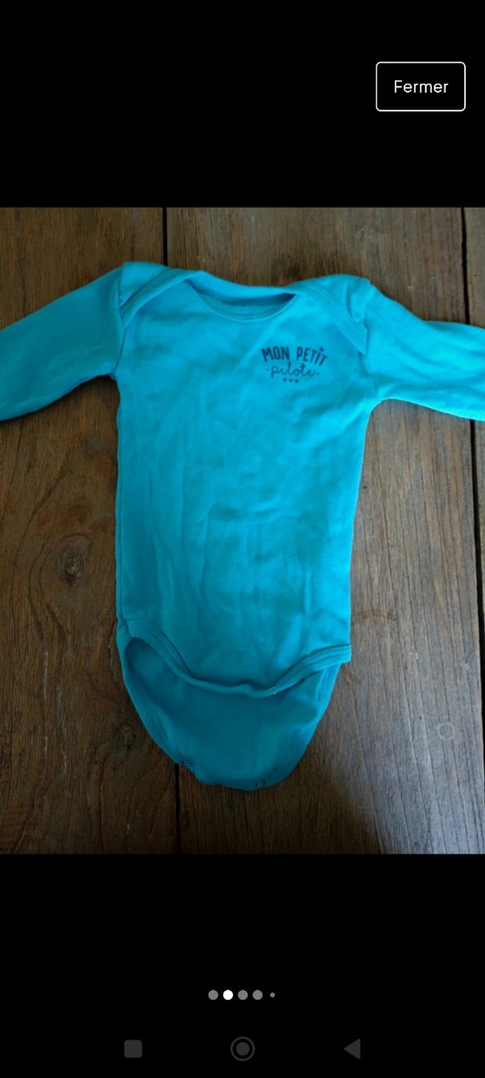 Lot de 7 bodies 6 mois - photo numéro 2