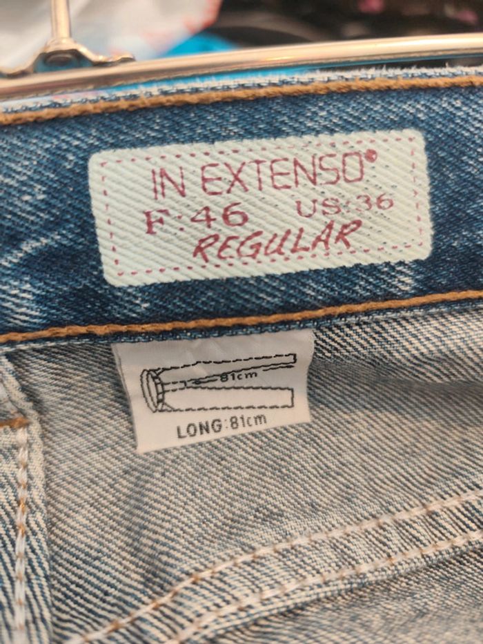Jean bleu regular 46 - photo numéro 4