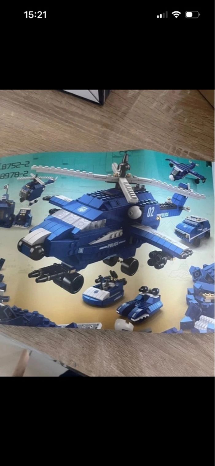 Jeu de construction Police 6-en-1 (Style LEGO) - 1000 pièces - photo numéro 4