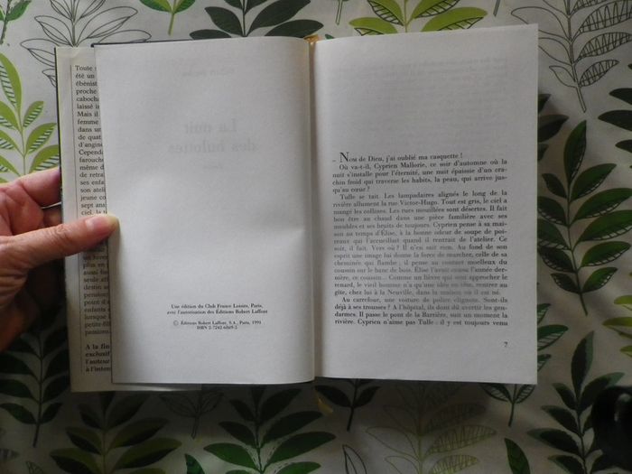 La nuit des hulottes de Gilbert Bordes Ed. France Loisirs - photo numéro 5