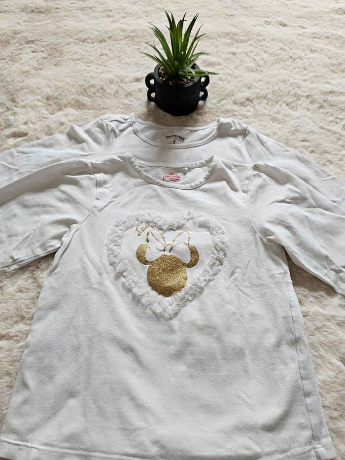 Lot de 2 Tee-shirt à manches longues- 6 ans - photo numéro 3