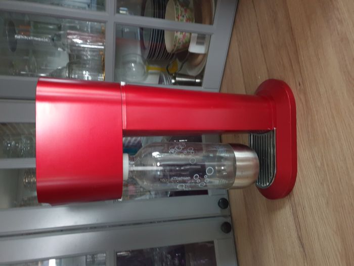 sodastream rouge métallisé neuve - photo numéro 5