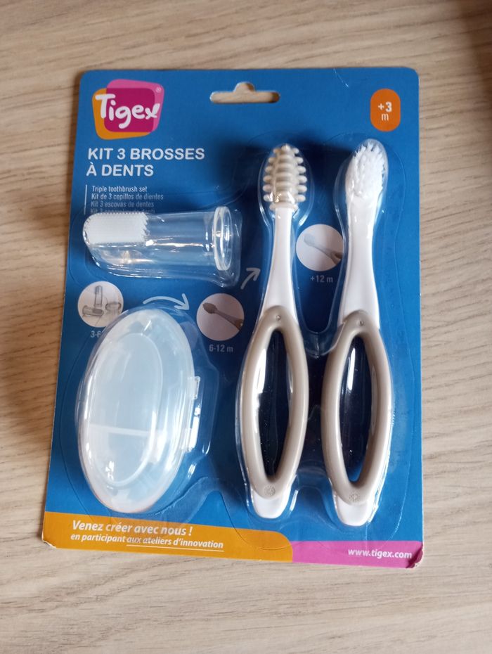 Kit de 3 brosse à dents