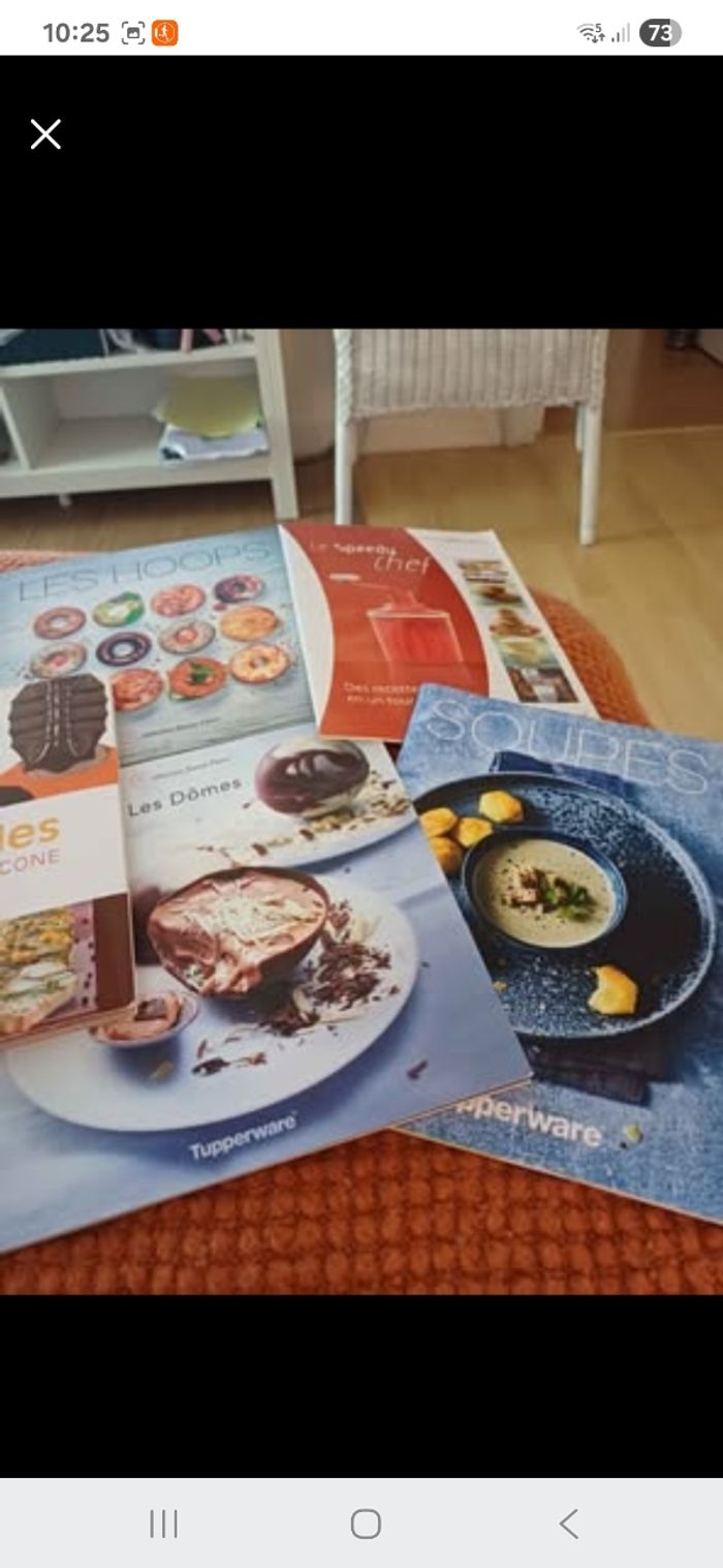 Lot de 11 livres de cuisine Tupperware - photo numéro 4