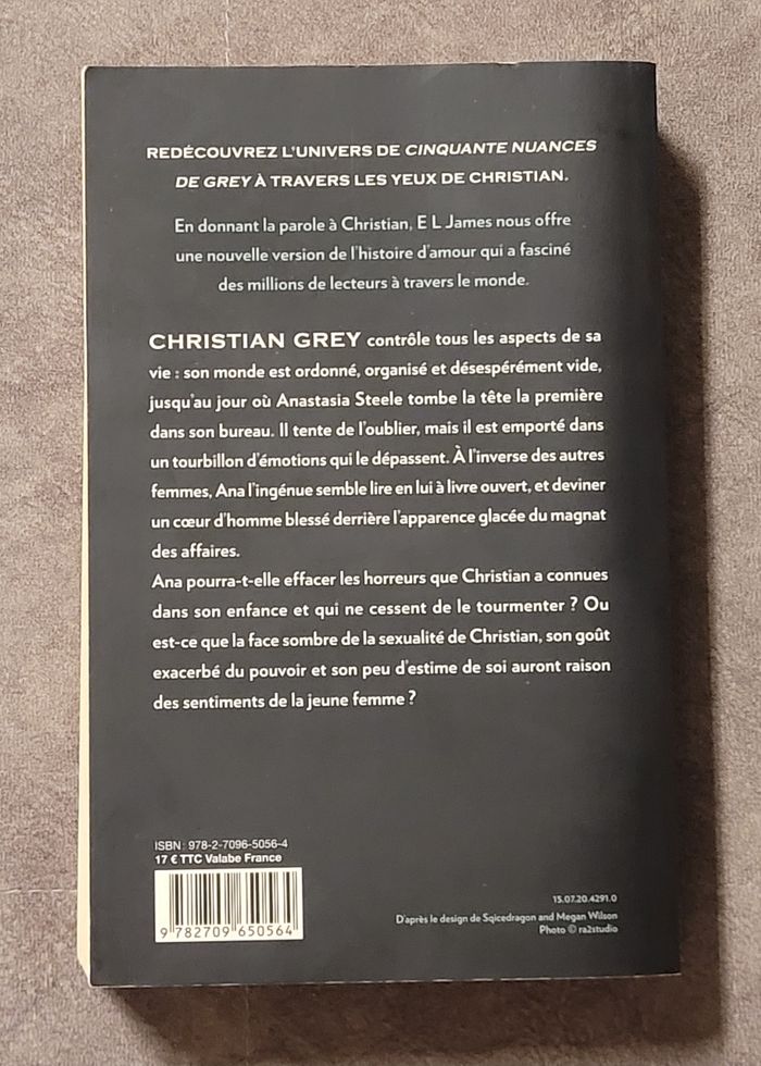 Grey - Cinquante nuances de Grey par Christian - Tome 4 E.L. James - photo numéro 2