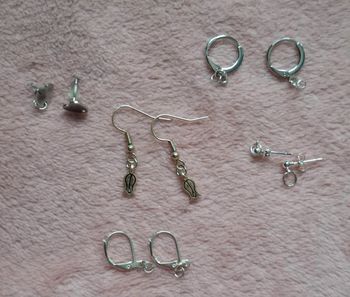 Boucles d'oreilles fleur tulipe