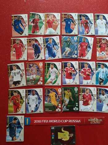 Cartes FIFA World cup adrenalyn xl russia 2018