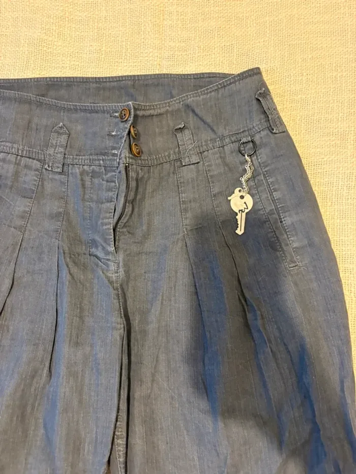 Pantalon gris Cop Copine taille 36 - photo numéro 2