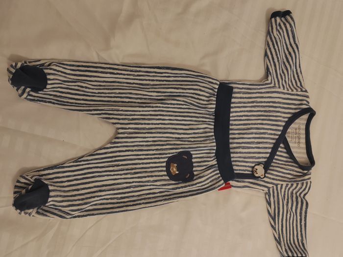 Pyjama ourson a rayure - photo numéro 3