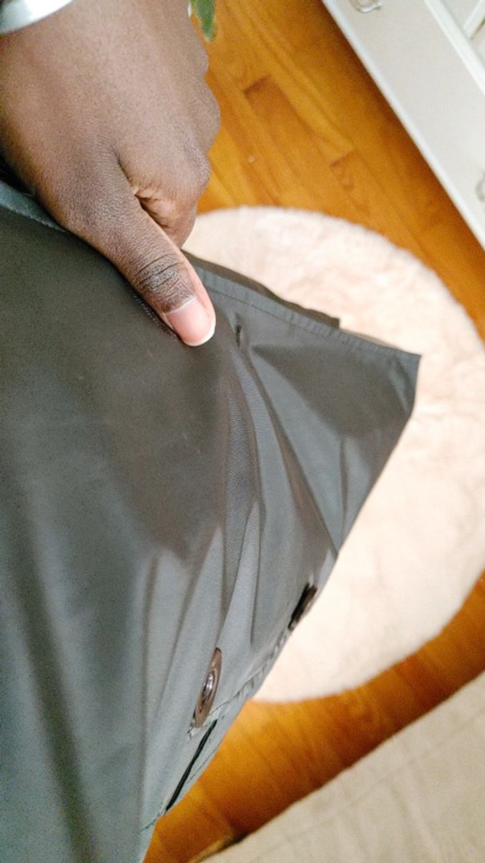 Manteau trench imperméable taille 38 40 M - photo numéro 11