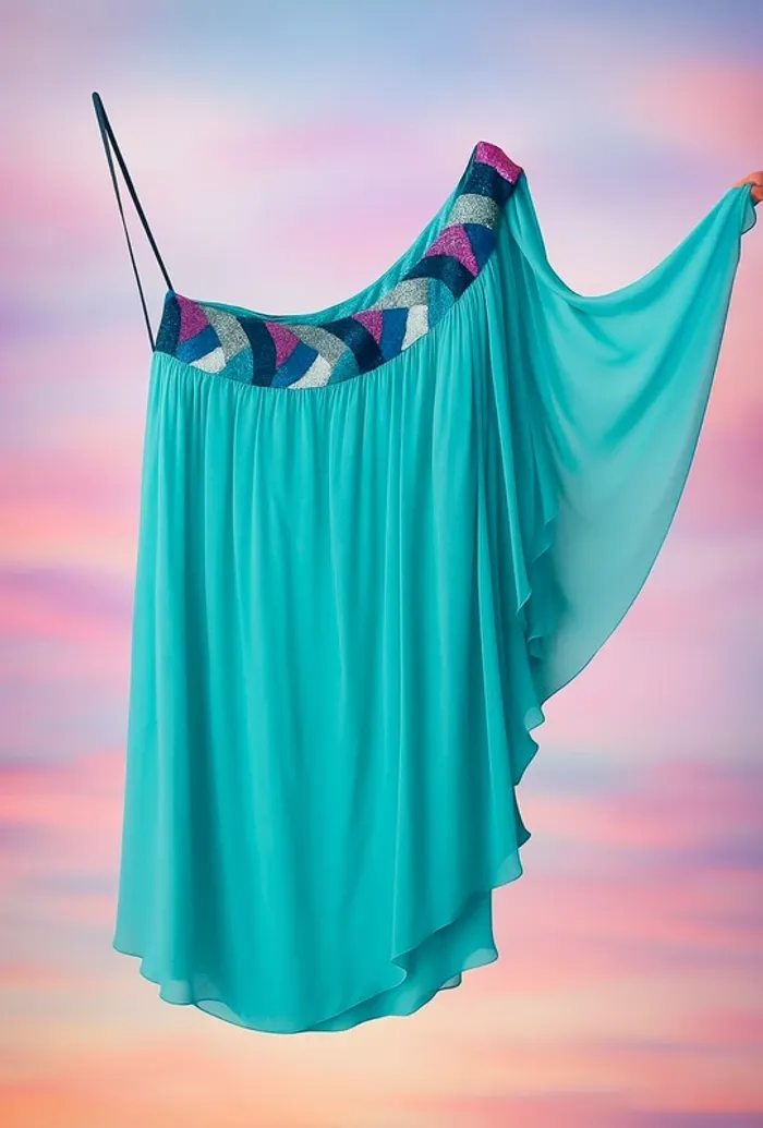 Magnifique robe créateur cocktail Ugo Zaldi taille M - photo numéro 2