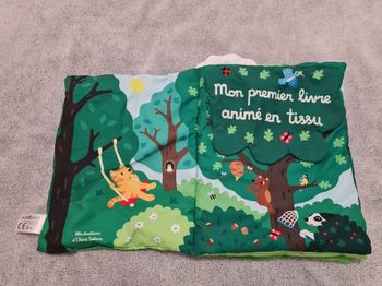 Livre animé en tissu - Naissance