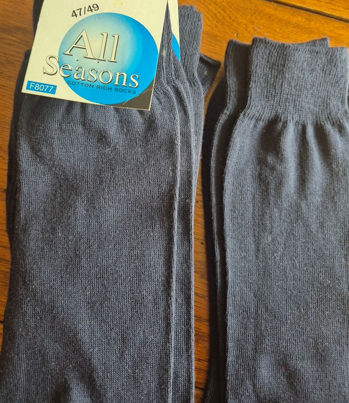 Lot 5 paires chaussettes  pointure47-49 - photo numéro 2