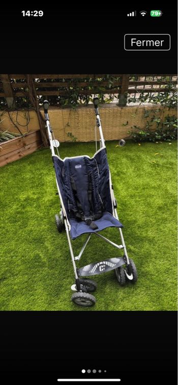 Poussette canne Chicco benedetti