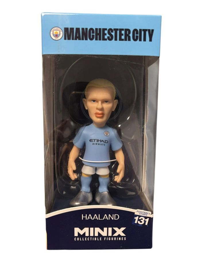 Figurine Minix Collectible Manchester City Haaland Football Stars 131 neuf