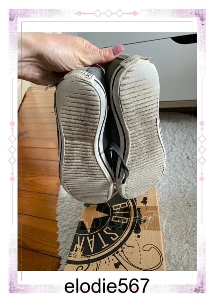 Baskets basses en toile - photo numéro 3