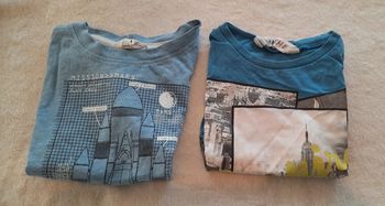 2 T-shirts 18 mois