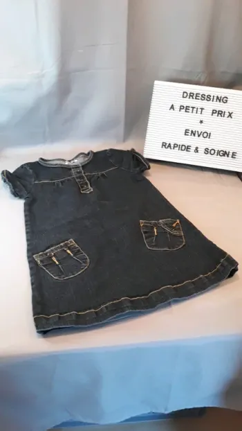 Robe en jeans 6 ans